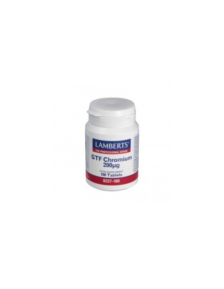 Cromo Gtf 200 Mcg. 100 Cap. Lamberts