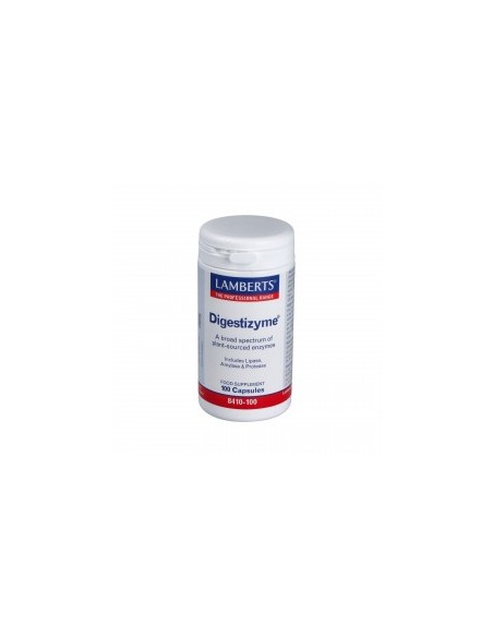 Digestizyme (Complejo De Enzimas) 100 Cap. Lamberts