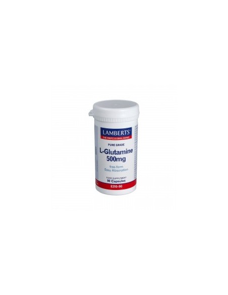 L-Glutamina 500 Mg. 90 Cap. Lamberts