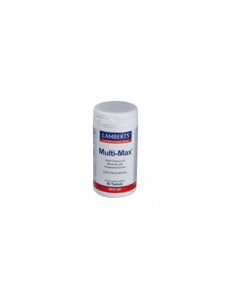 Multi-Max (Vit+Min+Amin) (1Al Dia) 60Comp. Lamberts