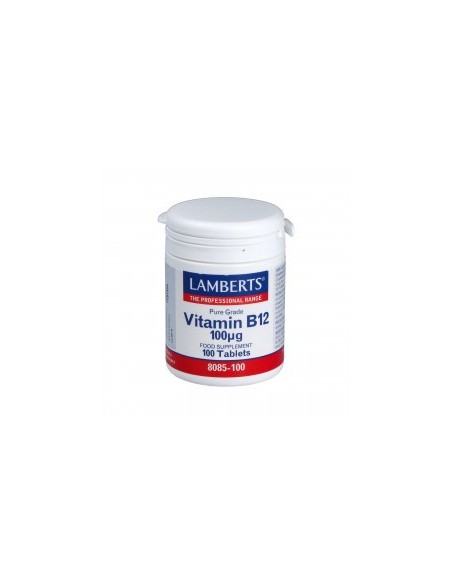 Vitamina B12 100 Mcg. 100 Comp. Lamberts