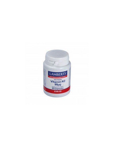 Vitamina K2 90mg 60Cap. Lamberts