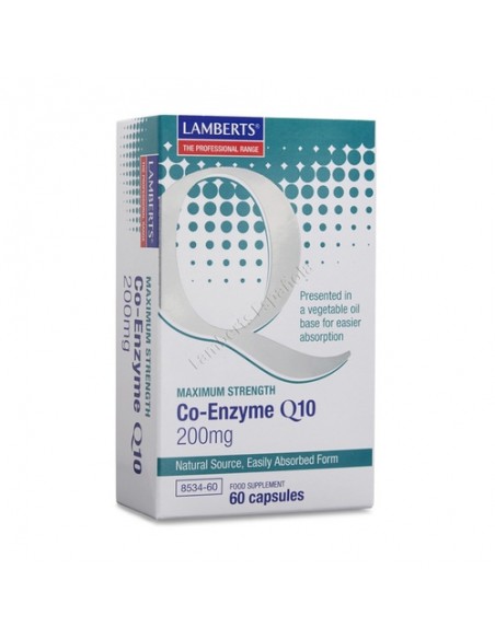 Coenzima Q10 200Mg. 60 Cap. Lamberts