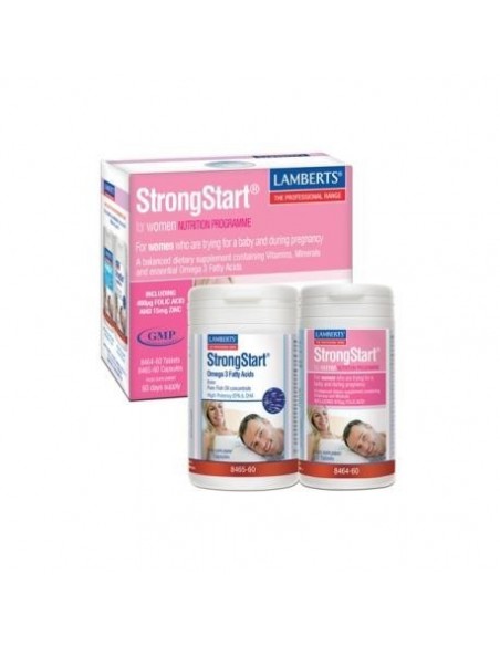 DESC. Pack Strongstart Para Mujeres 60Comp+60Cap. Lamberts