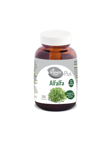 Alfalfa 400Mg. 200 Comp. El Granero