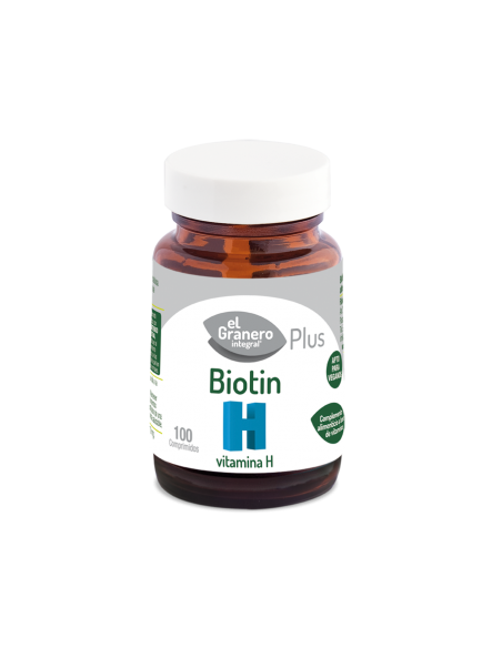 Biotin (Biotina Vit.H) 100Comp. El Granero
