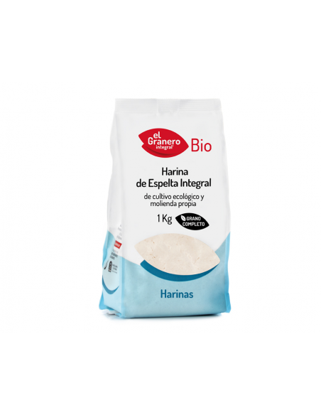 Harina De Trigo Espelta Integral 1Kg. Bio El Granero
