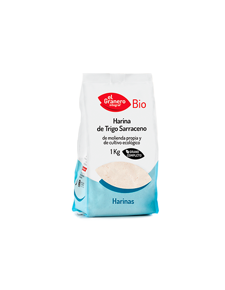 Harina De Trigo Sarraceno 1Kg .Bio El Granero