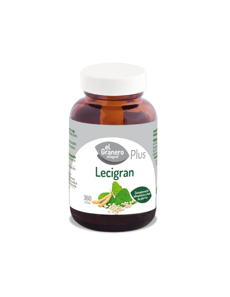 Lecitina De Soja Lecigran 740Mg. 360Perlas El Granero