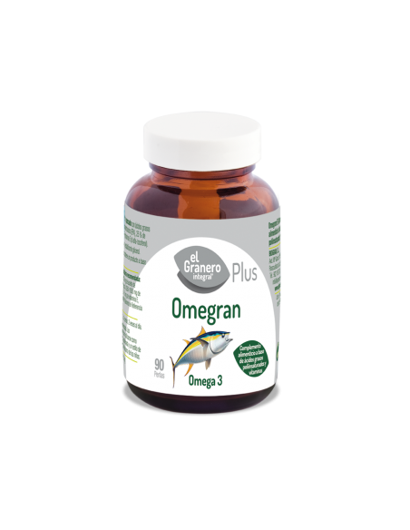  Omegran 3 Plus 90Perlas El Granero