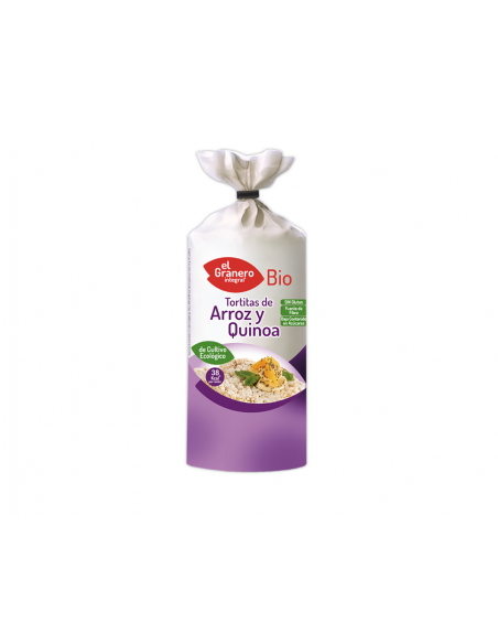  Tortitas De Arroz Y Quinoa 120Gr. Bio El Granero