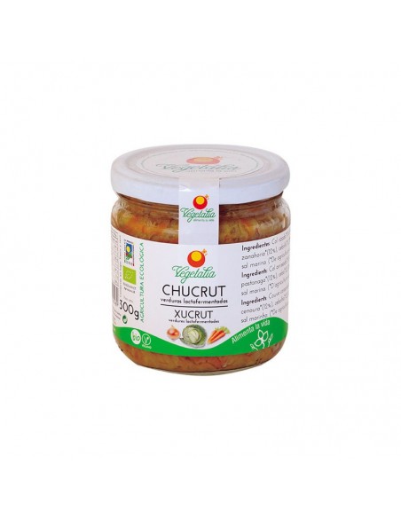  Chucrut Verduras Lactofermentadas 300Gr. Bio Vegetalia