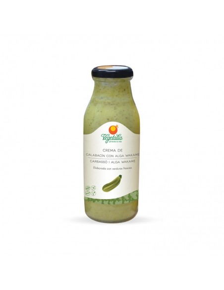  Crema De Calabacin Con Alga Wakame 500Ml. Bio Vegetalia