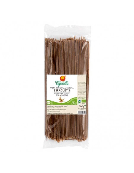 Espagueti De Espelta Integral 500Gr. Bio Vegetalia