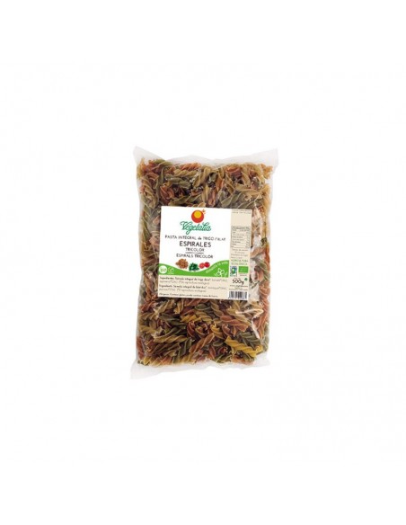  Espirales Tricolor 500Gr. Bio Vegetalia