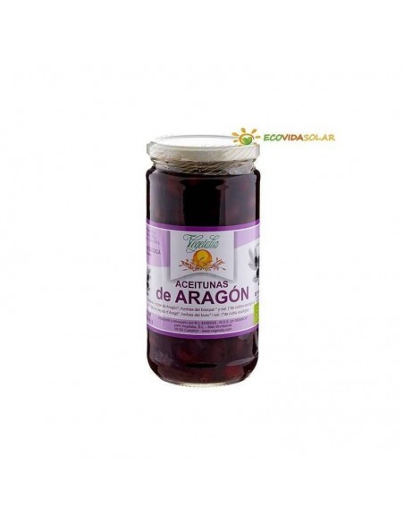  Olivas Negras Aragon 390Gr. Bio Vegetalia