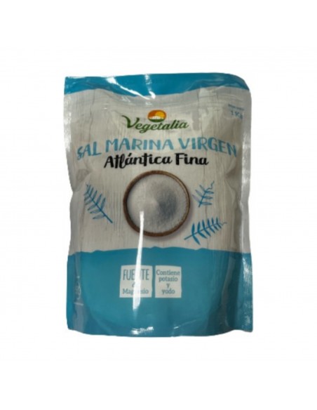 Sal Marina Atlantica Fina 1Kg. Vegetalia