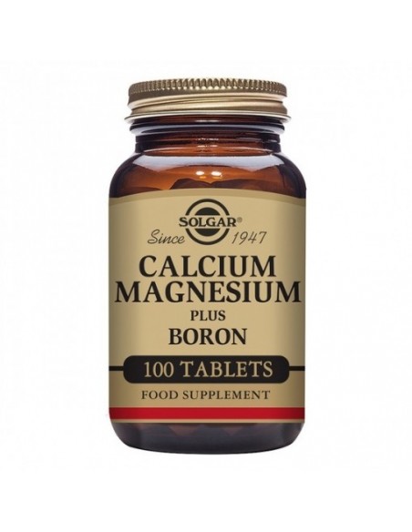 Calcio Magnesio Plus Boro 100Comp. Solgar