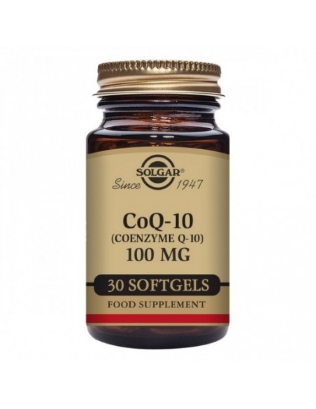  Coenzima Q10 100Mg. 30Cap.De Gelatina Blanda Solgar