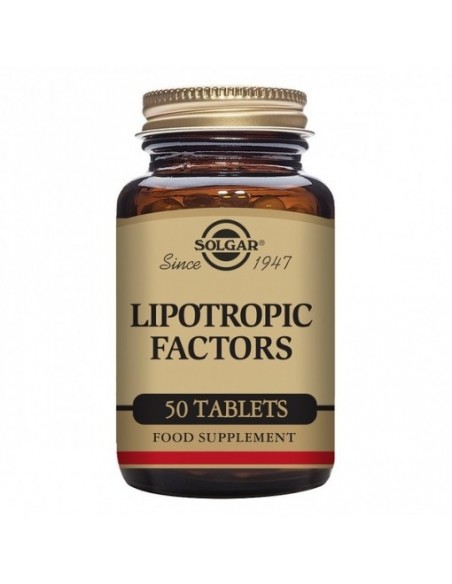 Factores Lipotropicos 50Comp Solgar