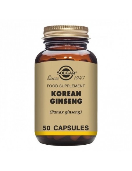 Ginseng Coreano-Raiz-(Panax Ginseng ) 60Veg. Solgar