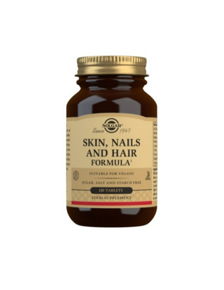 Hair-Skin-Nails (Pelo Piel Y Uñas) 120Comp. Solgar