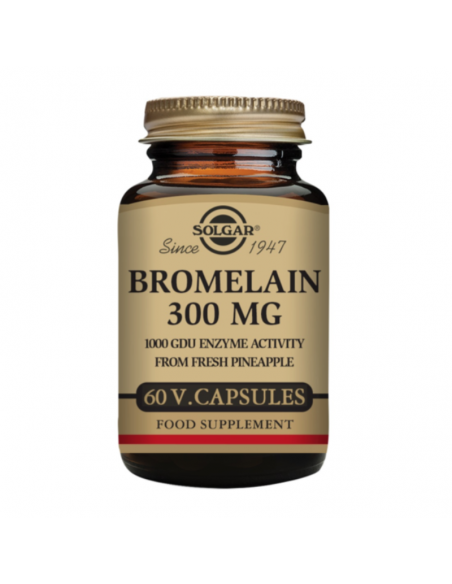 Bromelina 300Mg. 60Cap. Solgar