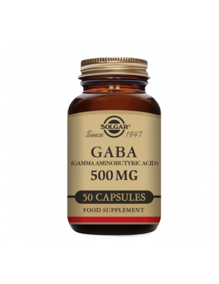 Gaba 500Mg. 50Cap. Solgar