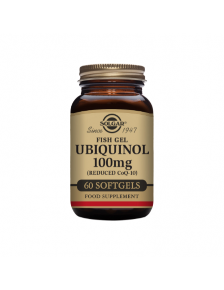 Fishgel Ubiquinol 100Mg. 60Cap. Solgar