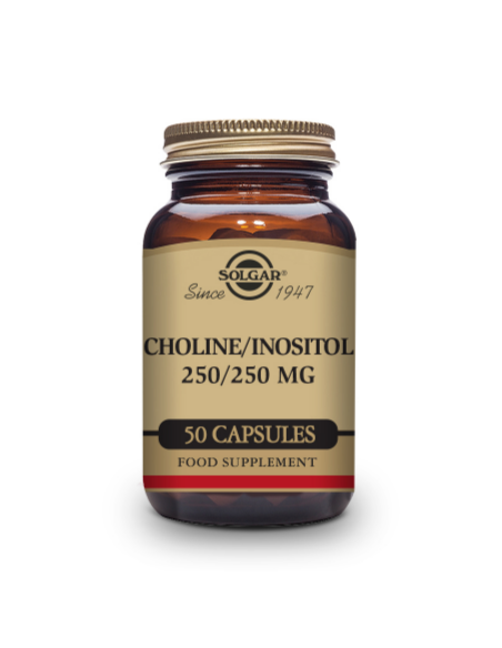 Colina Inositol 250/250Mg. 50Cap Solgar