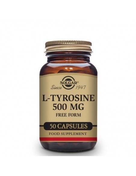 L-Tirosina 500Mg. 50Cap. Solgar