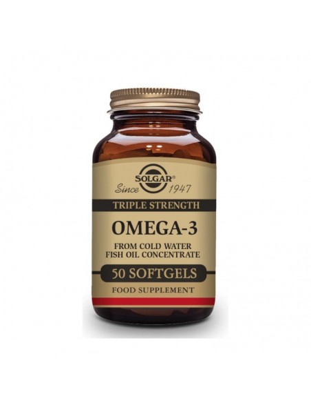 Omega 3 Triple Concentracion 50Cap.Blanda Solgar