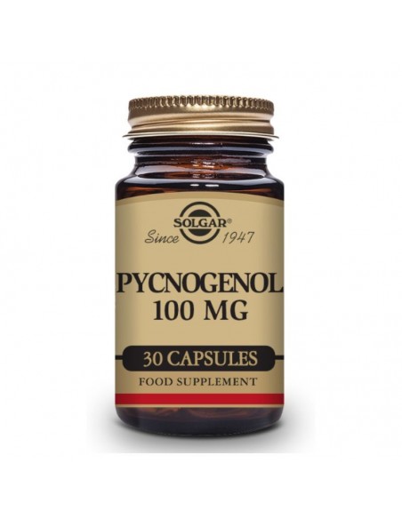  Pino 100Mg.Ext.Corteza Pino Pycnogenol 30Cap.Veg. Solgar
