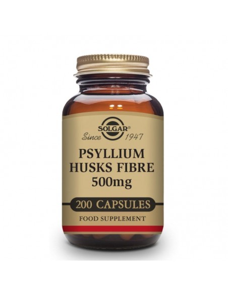 Psyllium Fibra Cascara 200Cap Solgar