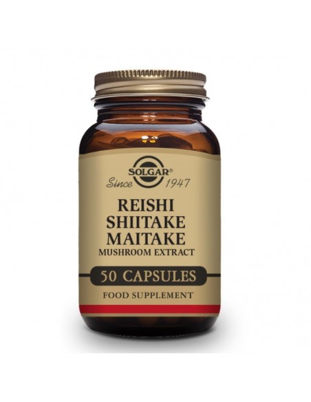 Reishi Shiitake Maitake 50Cap Solgar