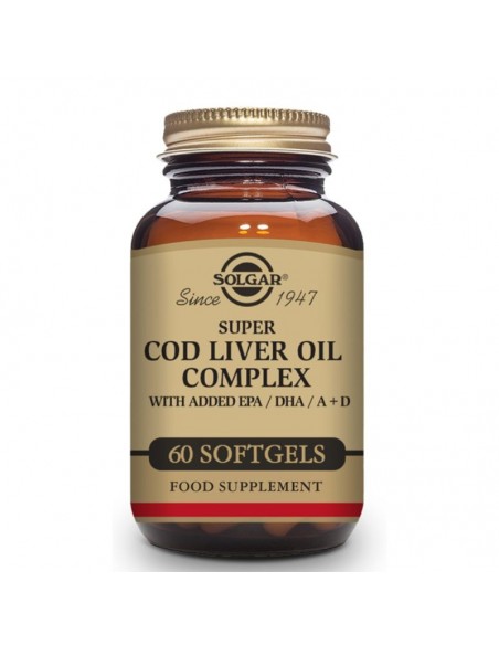 Super Cod Liver Oil Complex 60Cap. Solgar