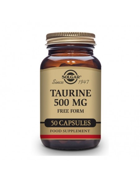  Taurina 500Mg. 50Vegicaps. Solgar