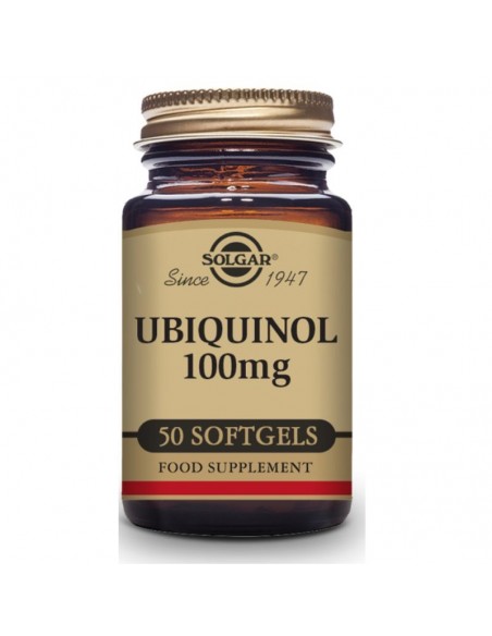 Ubiquinol 100Mg. Forma Reducida De Co Q10 50Cap.Bl Solgar