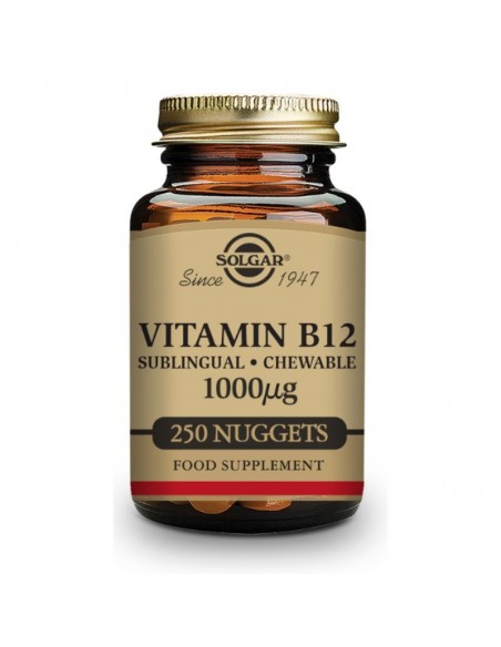 Vitamina B12 Cianocobalamina 1000Mcg 250Comp.Mast Solgar