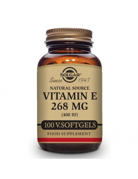 Vitamina E 400Iu (268Mg) 100Cap.Blanda Solgar
