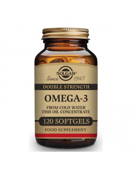 Omega 3 Alta Concentracion 120Cap.Blandas Solgar