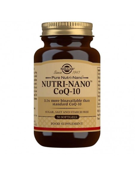 Nutri-Nano Coenzima Q10 3.1X 50Cap. Solgar