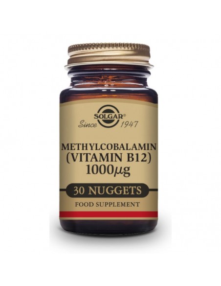 Metilcobalamina (Vit. B12 1000Mcg.) 30Comp.Mastic. Solgar