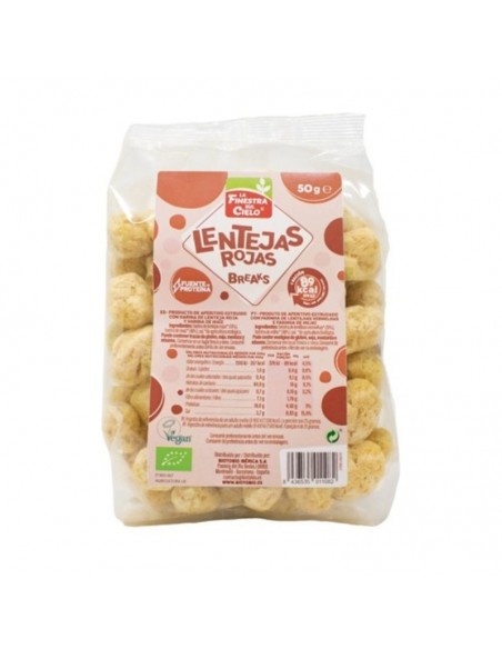 Break De Lentejas Rojas 50Gr. Bio Vegan la Finestra sul Cielo