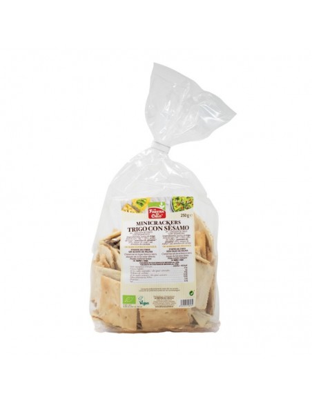 Mini Crackers De Trigo Con Sésamo 250Gr. Bio la Finestra sul Cielo