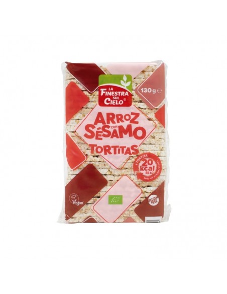 Soffiette De Arroz Con Sesamo 130Gr. Bio la Finestra sul Cielo