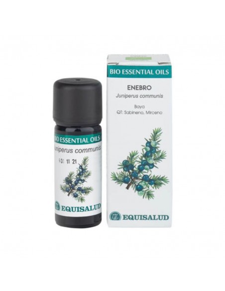  Bio Essential Oils Enebro Aceite Esencial 10Ml. Equisalud