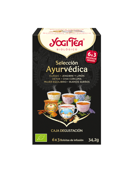 Yogi Tea Seleccion 6Sabores X 3Bolsas De Infusion