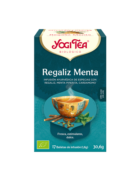Yogi Tea Regaliz Menta 17 Infusiones
