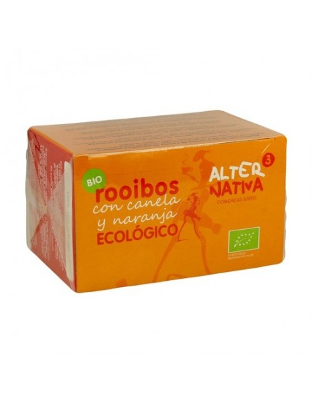 Té Rooibos Naranja Canela Infusion 20Bolsit Eco Alternativa3